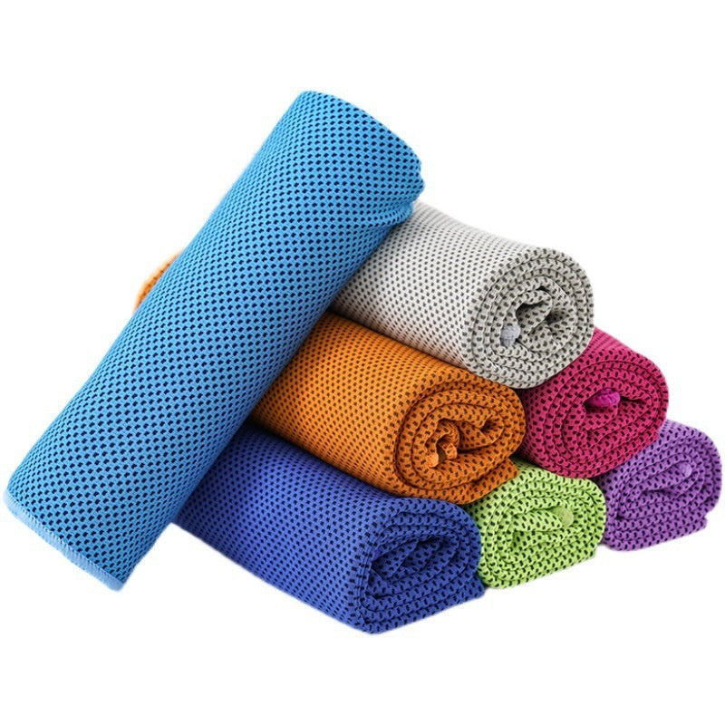Saugfähige, schnelltrocknende Kühltücher für Fitness