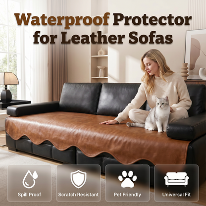 ⏰ Countdown läuft – 50% nur noch 3 Tage! Wasserabweisender Kunstleder-Sitzbezug für Sofas