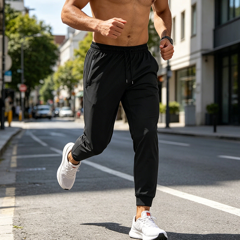💥50% Rabatt！！🏃Herren Sport-Hose💨Schnelltrocknend✨Ganztägiger Tragekomfort