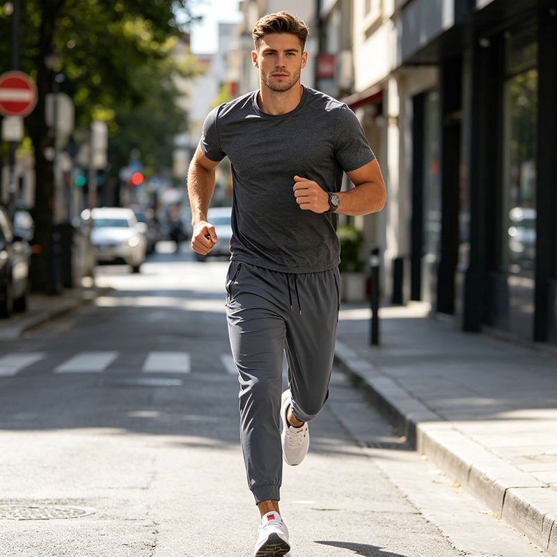 💥50% Rabatt！！🏃Herren Sport-Hose💨Schnelltrocknend✨Ganztägiger Tragekomfort