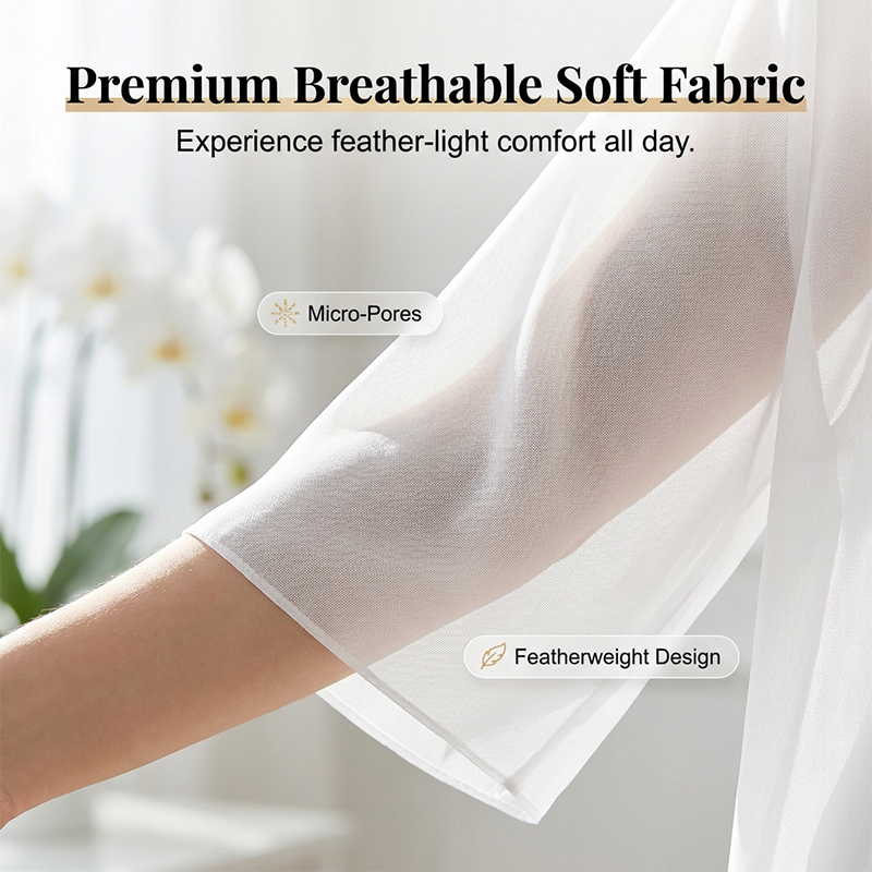 🌟 Leichte transparente offene Strickjacke – luftig, vielseitig & perfekt für Layering – ideal für warme Tage, Strand & Freizeit – femininer Look mit eleganter Transparenz