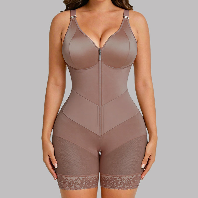 💕 50 % RABATT | Gezielte Bauchkontrolle & formende Unterstützung – Damen Shapewear Body mit Po-Lifting-Design
