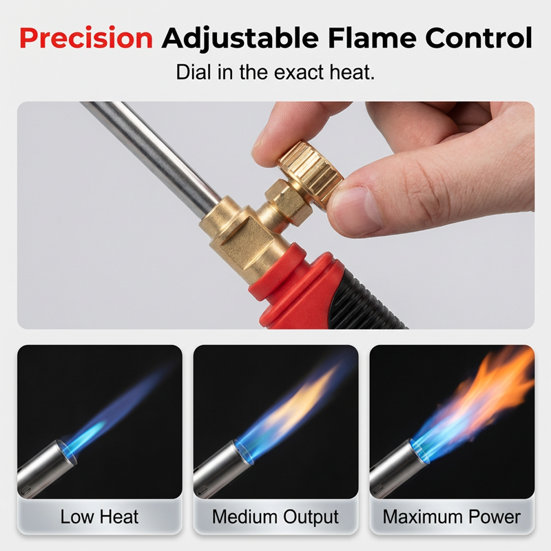 ⏳Nur für kurze Zeit 50 % Rabatt⏰Hochleistungs-Gasbrenner mit einstellbarer Flammenregelung♨️🔥