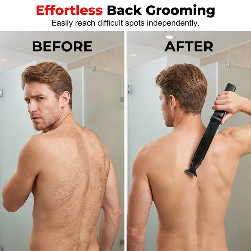 🪒🔥 50% RABATT! Körpertrimmer für Männer, der überall hinkommt – Präzise, kabellos & wasserdicht – Perfekt für Bart, Körper & Intimzone ✨