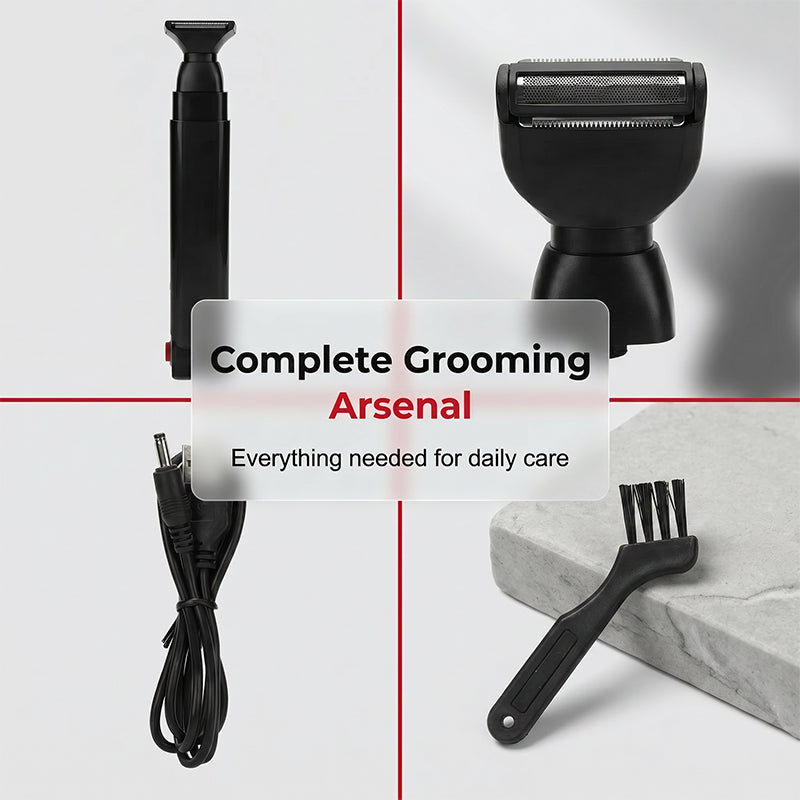 🪒🔥 50% RABATT! Körpertrimmer für Männer, der überall hinkommt – Präzise, kabellos & wasserdicht – Perfekt für Bart, Körper & Intimzone ✨