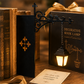 📚 50% RABATT! 🏮 Miniatur-Bücherstütze im Retro-Straßenlaternen-Stil – Dekorativ, stabil & nostalgisch – Ideal für Bücherregal, Schreibtisch & Geschenk ✨