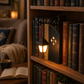 📚 50% RABATT! 🏮 Miniatur-Bücherstütze im Retro-Straßenlaternen-Stil – Dekorativ, stabil & nostalgisch – Ideal für Bücherregal, Schreibtisch & Geschenk ✨