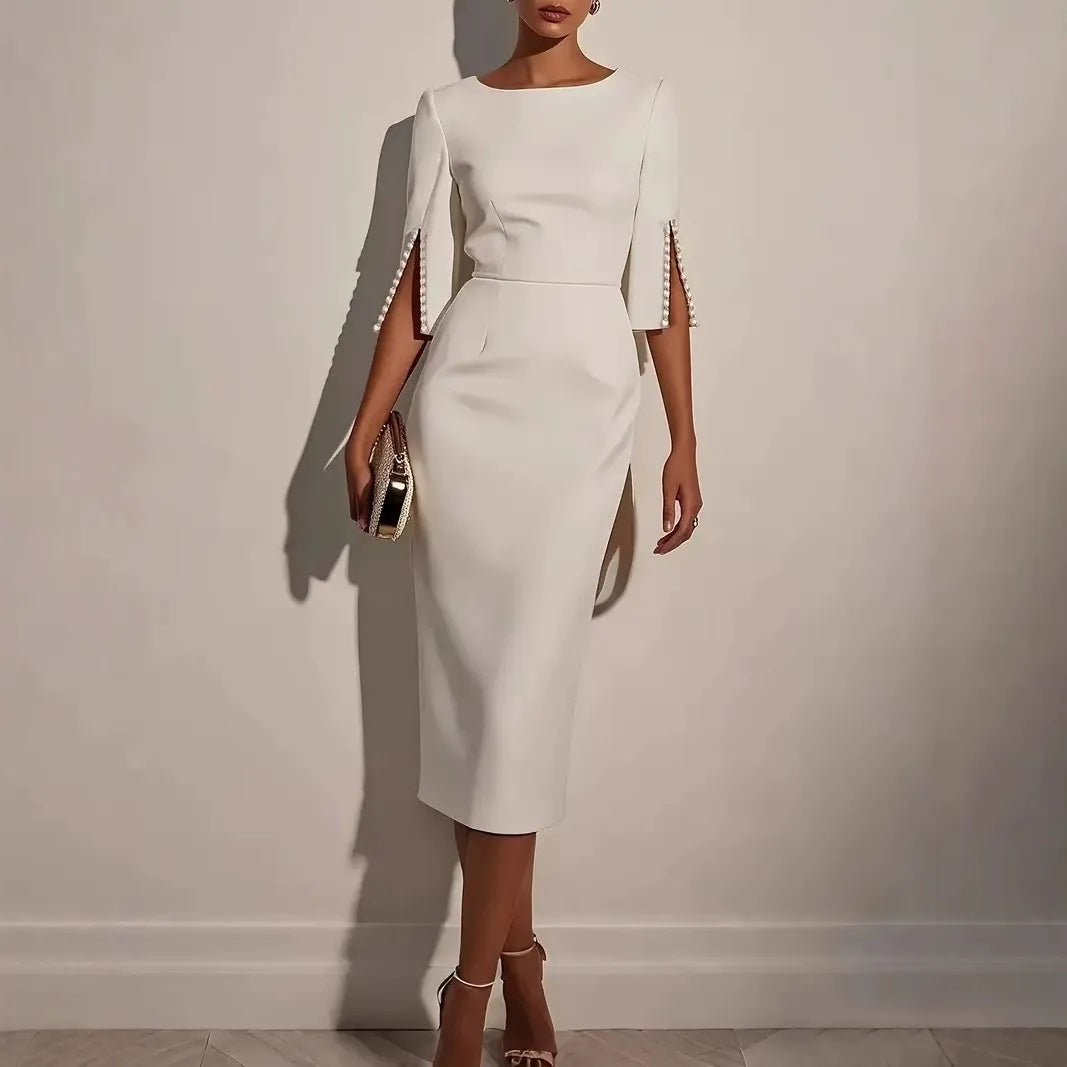 🎪 Neuheiten-Launch + 50% = doppelte Überraschung! Figurbetontes Bleistiftkleid für Damen