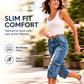 💨 Wer zögert, zahlt mehr – kein Scherz! Damen Capri-Jeans mit geradem Bein