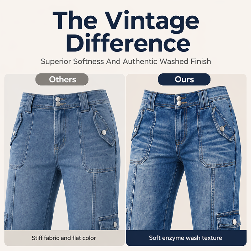 💨 Wer zögert, zahlt mehr – kein Scherz! Damen Capri-Jeans mit geradem Bein