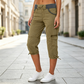 👖Capri-Cargo-Hose mit hoher Taille für Damen