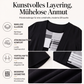 Damen-Oberteil im Farbblock-Design, Fake-Layer-Look