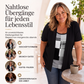 Damen-Oberteil im Farbblock-Design, Fake-Layer-Look