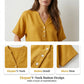 👚LAST DAY 49% OFF🌟🎁Women's Short Sleeve Shirt and Long Pants Set