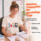 Niedliches grafisches Kurzarm-T-Shirt für Damen