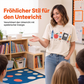 Niedliches grafisches Kurzarm-T-Shirt für Damen