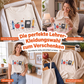 Niedliches grafisches Kurzarm-T-Shirt für Damen