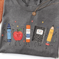 Niedliches grafisches Kurzarm-T-Shirt für Damen