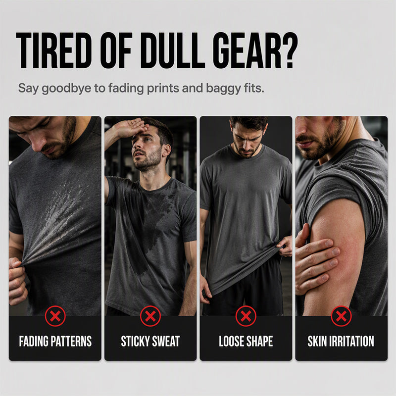 Herren Lässiges Bedrucktes Kurzarm Rundhals T-Shirt