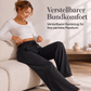 📢📢50%Rabatt!!!🎉🚀 Neu zum halben Preis ！Damen-Freizeit-Hosen mit weitem Bein und elastischem Kordelzugbund