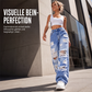 👖 50 % RABATT | Lässiger Streetstyle mit Charakter – Damen High-Waist Jeans mit weitem Bein & Destroyed-Details