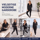 🎉🍂Herbstneuheit – 50% Rabatt!🧥👖Gestreiftes Damen-Set mit Kapuze und Reißverschluss, bestehend aus Kapuzenpullover und Hose