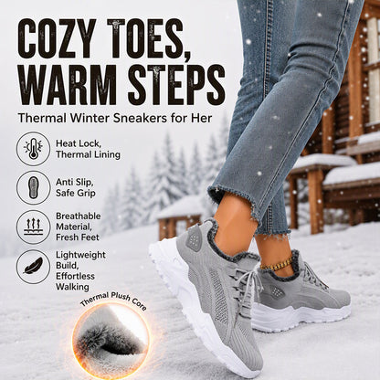 🔥Räumungsverkauf🔥 Warme Wintersneaker aus Strick für Damen