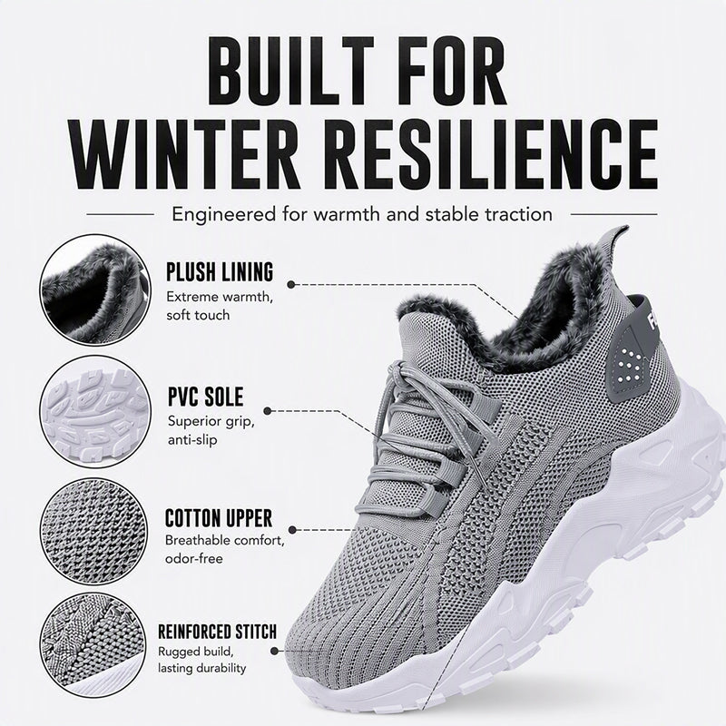 🔥Räumungsverkauf🔥 Warme Wintersneaker aus Strick für Damen