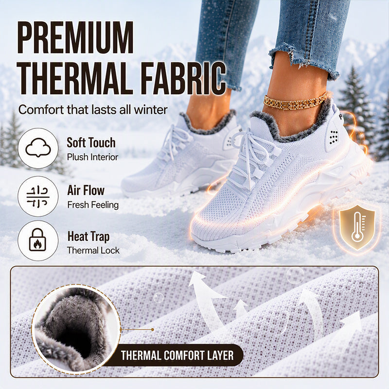 🔥Räumungsverkauf🔥 Warme Wintersneaker aus Strick für Damen