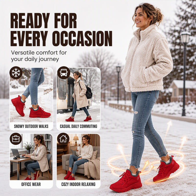 🔥Räumungsverkauf🔥 Warme Wintersneaker aus Strick für Damen