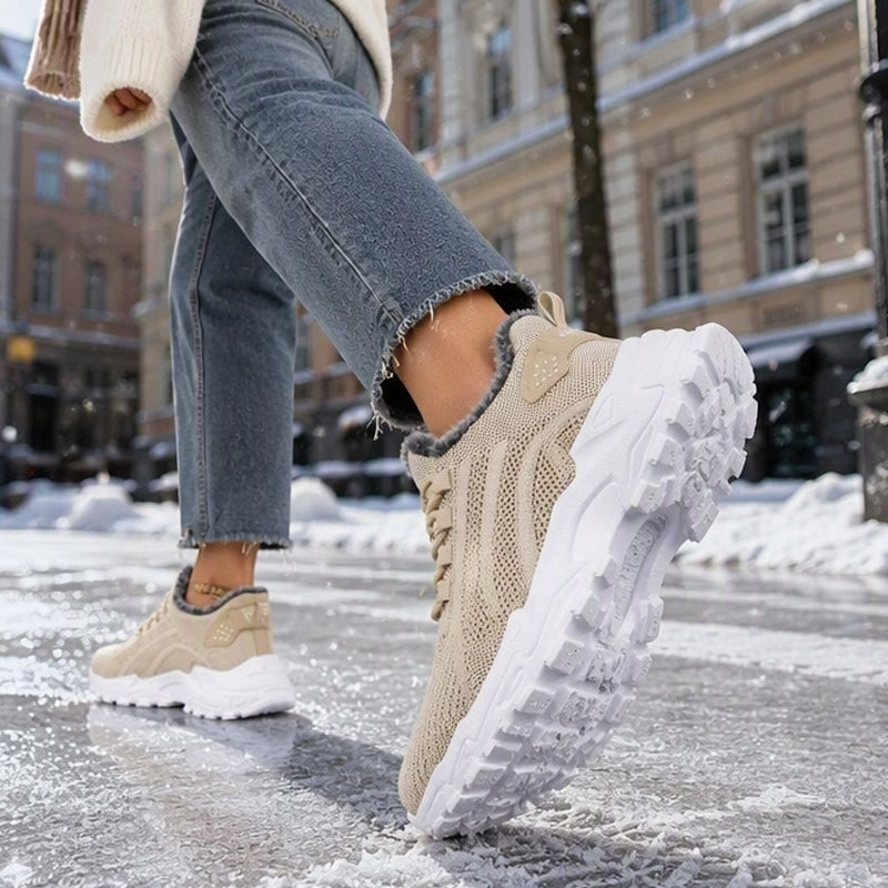 🔥Räumungsverkauf🔥 Warme Wintersneaker aus Strick für Damen