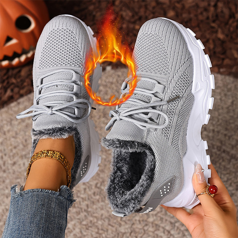 🔥Räumungsverkauf🔥 Warme Wintersneaker aus Strick für Damen