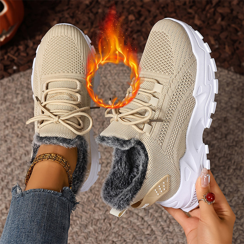 🔥Räumungsverkauf🔥 Warme Wintersneaker aus Strick für Damen