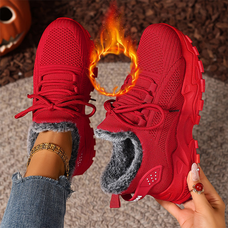 🔥Räumungsverkauf🔥 Warme Wintersneaker aus Strick für Damen