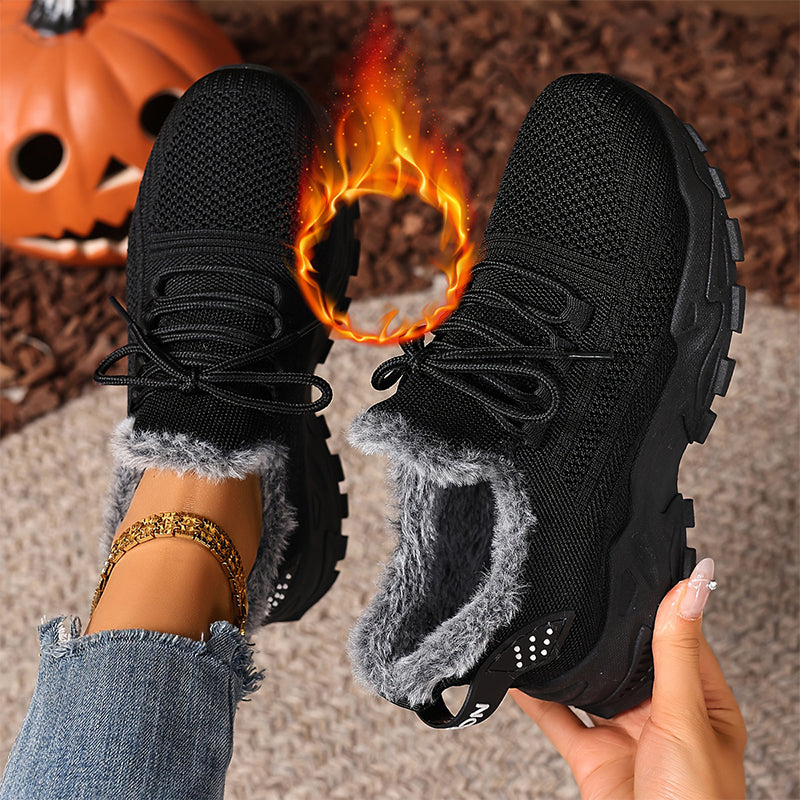 🔥Räumungsverkauf🔥 Warme Wintersneaker aus Strick für Damen