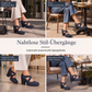 ⌛Zeitlich begrenzt – 50% Rabatt!!!🎉👠Mary-Jane-Schuhe für Damen mit runder Spitze, überkreuzten Riemen, Blockabsatz, Plateau und Cut-Out-Ausschnitten, hochhackig