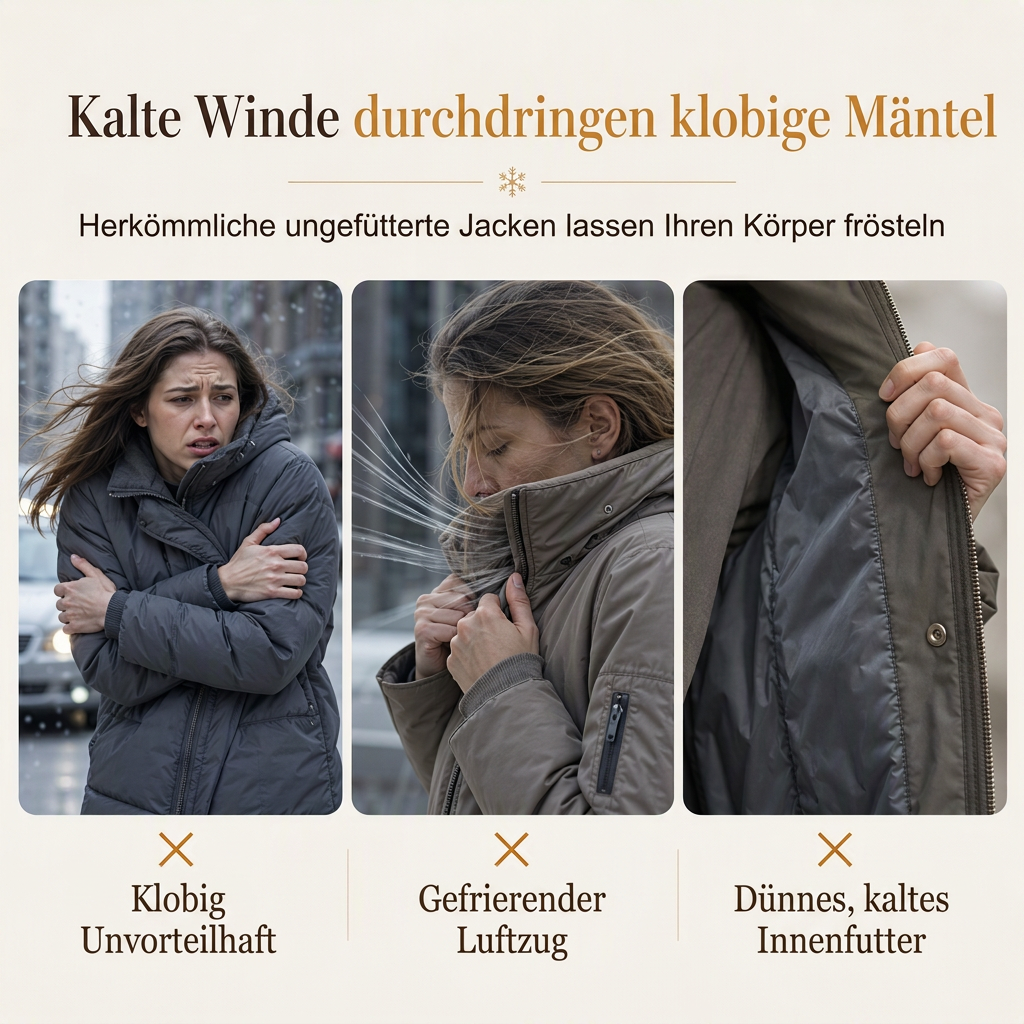 🔥🎁Winterneuheit – über 60.000 Mal verkauft!🎉🧥Winterliche Kunstfell-Parka für Damen