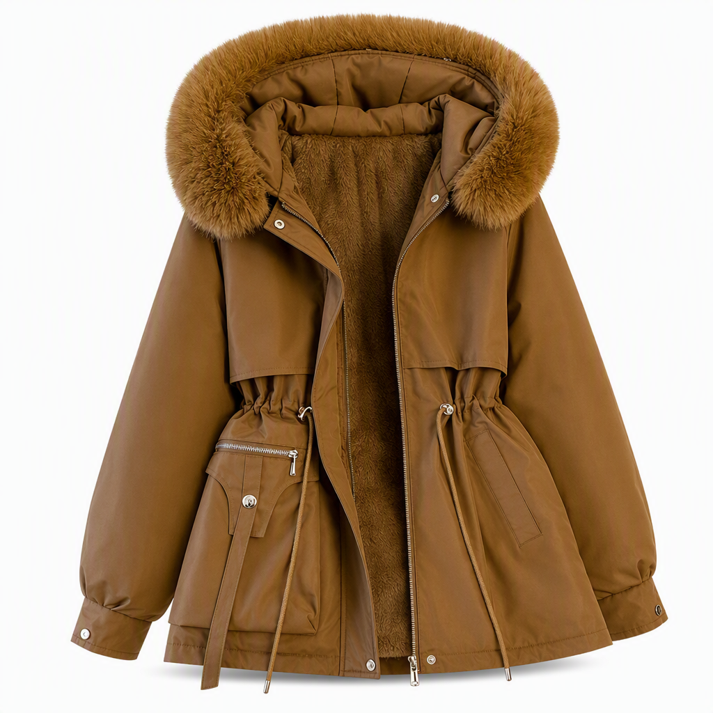 🔥🎁Winterneuheit – über 60.000 Mal verkauft!🎉🧥Winterliche Kunstfell-Parka für Damen
