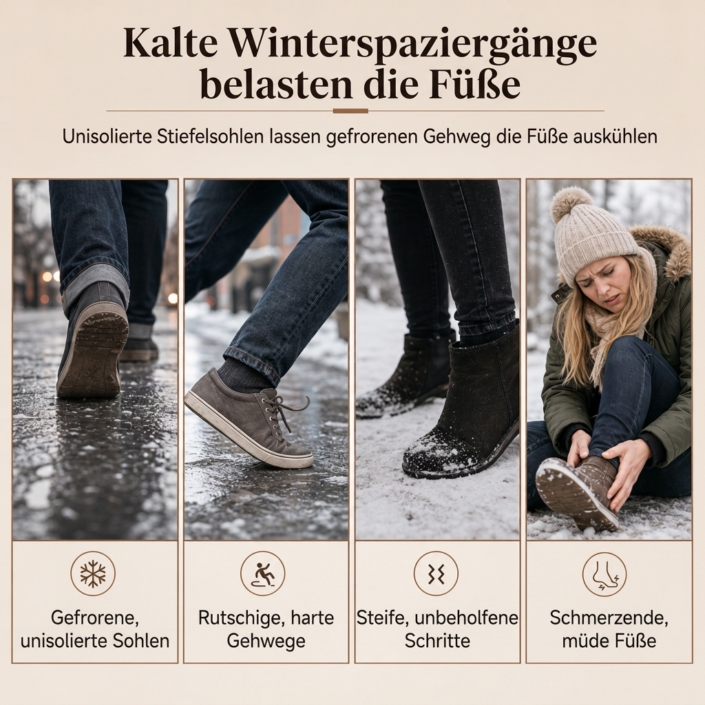 🔥 50% Rabatt – Nur heute💥 Gefütterte Winterstiefel für Damen