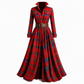 📢🎉50%Rabatt!!!🛍️🍂 Plus-Size-Kleid im französischen Vintage-Karomuster – Feminin, bequem & immer passend