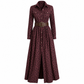 📢🎉50%Rabatt!!!🛍️🍂 Plus-Size-Kleid im französischen Vintage-Karomuster – Feminin, bequem & immer passend