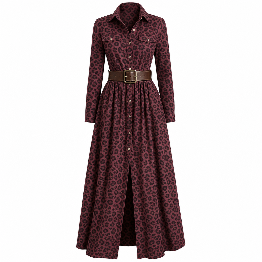📢🎉50%Rabatt!!!🛍️🍂 Plus-Size-Kleid im französischen Vintage-Karomuster – Feminin, bequem & immer passend