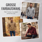 Herren-Pullover mit Stehkragen und Viertelreißverschluss