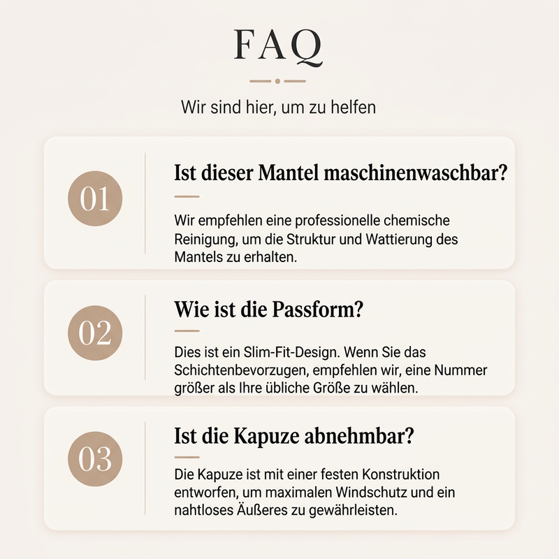 📢🎉50%Rabatt!!!🛍️✨Damen-Wintermantel mit Kapuze und Isolierung