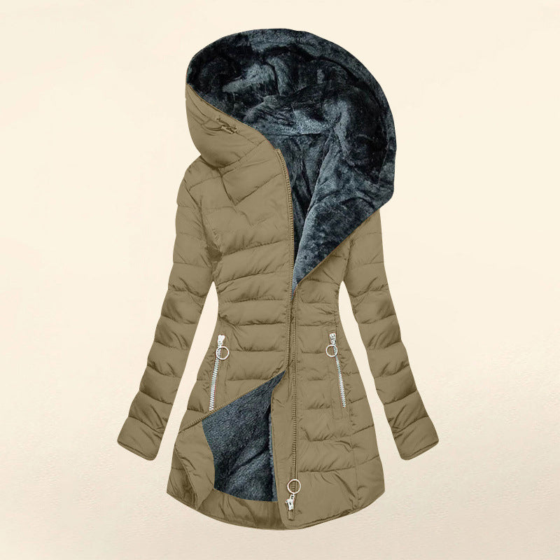 📢🎉50%Rabatt!!!🛍️✨Damen-Wintermantel mit Kapuze und Isolierung