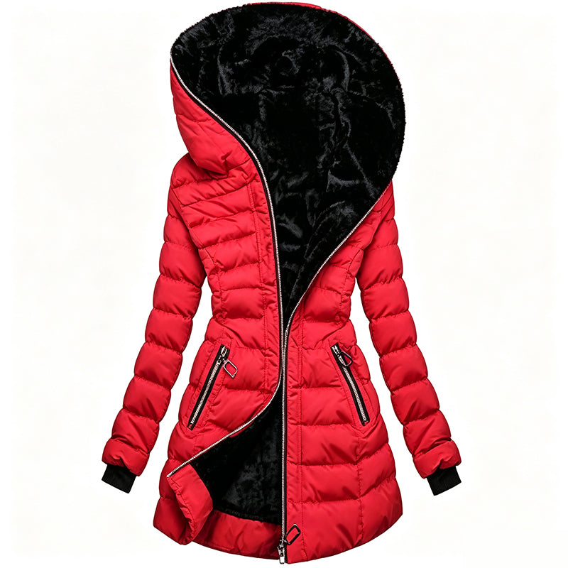 📢🎉50%Rabatt!!!🛍️✨Damen-Wintermantel mit Kapuze und Isolierung