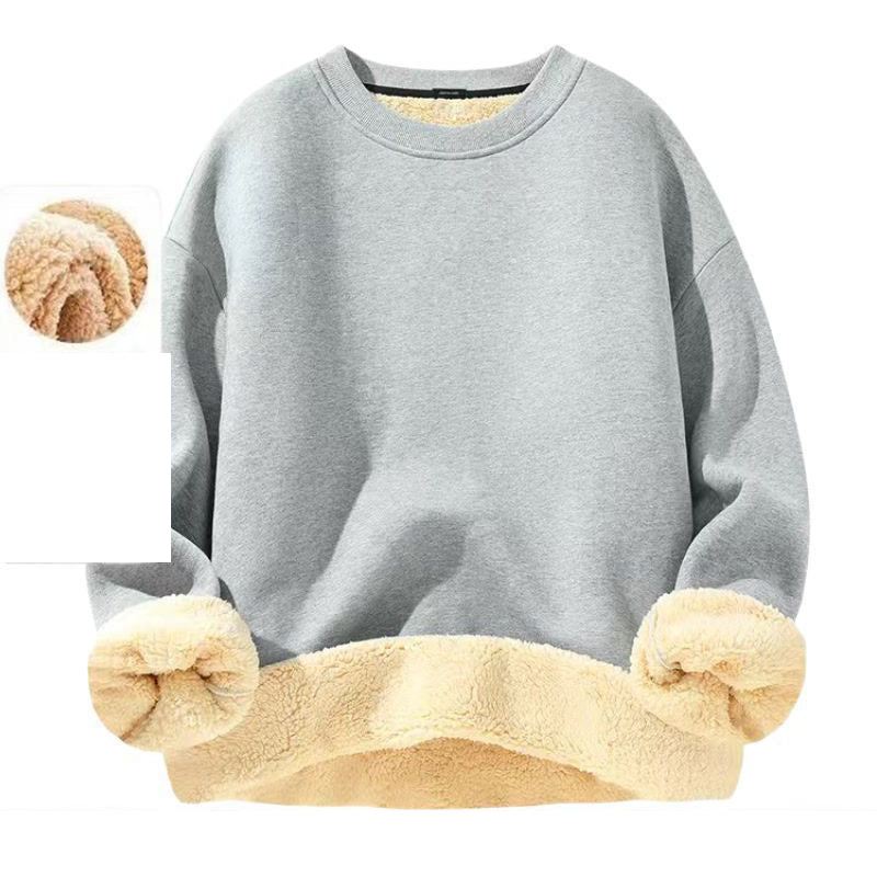 🔥Räumungsverkauf🔥Herren-Sweatshirt mit Fleecefutter und Rundhalsausschnitt