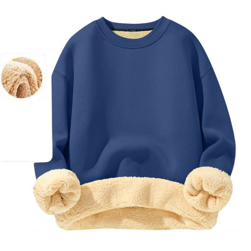🔥Räumungsverkauf🔥Herren-Sweatshirt mit Fleecefutter und Rundhalsausschnitt