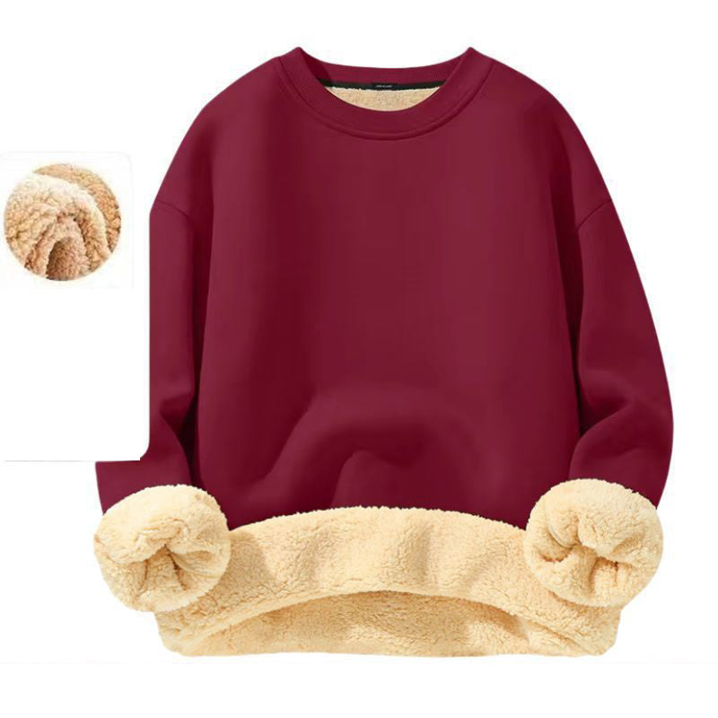 🔥Räumungsverkauf🔥Herren-Sweatshirt mit Fleecefutter und Rundhalsausschnitt
