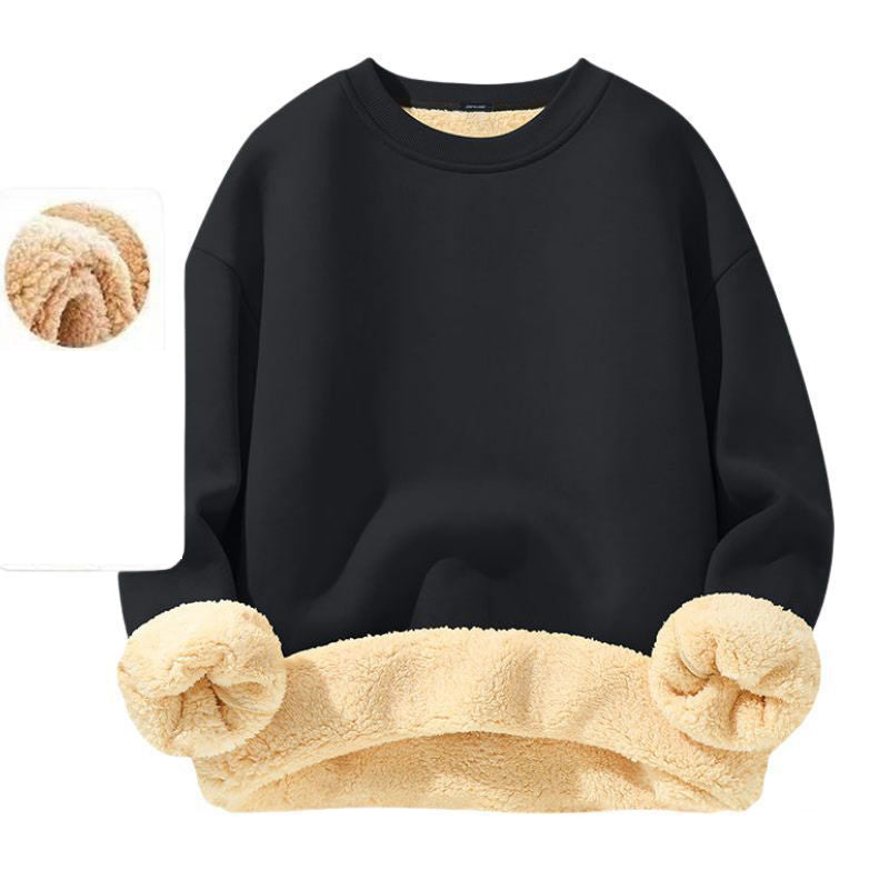🔥Räumungsverkauf🔥Herren-Sweatshirt mit Fleecefutter und Rundhalsausschnitt